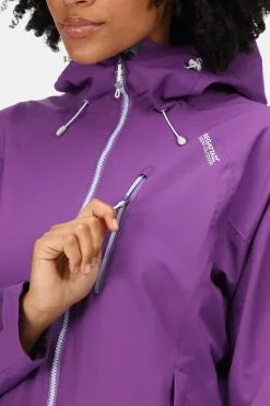 Regatta Women's Purple Birchdale Waterproof Jacket -Regatta Shop A77439s5