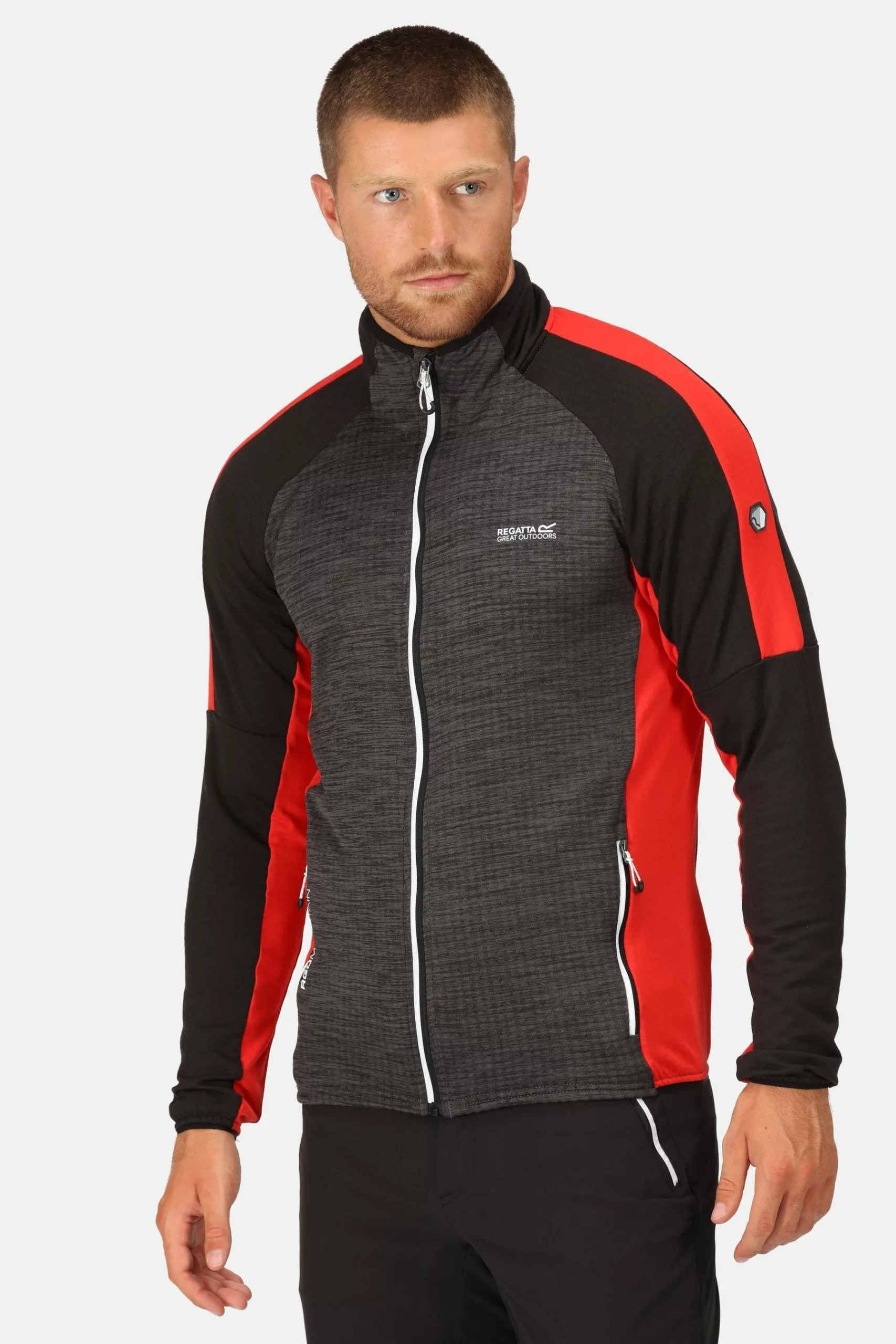 Regatta Grey Hepley Full Zip Fleece 5 Regatta Grey Hepley Full Zip Fleece - Image 3