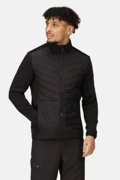 Regatta Clumber III Black Hybrid Jacket