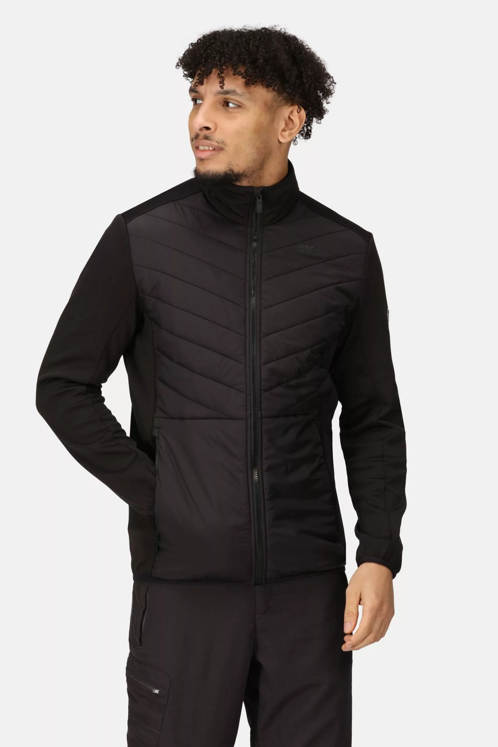 Regatta Clumber III Black Hybrid Jacket 3 Regatta Clumber III Black Hybrid Jacket