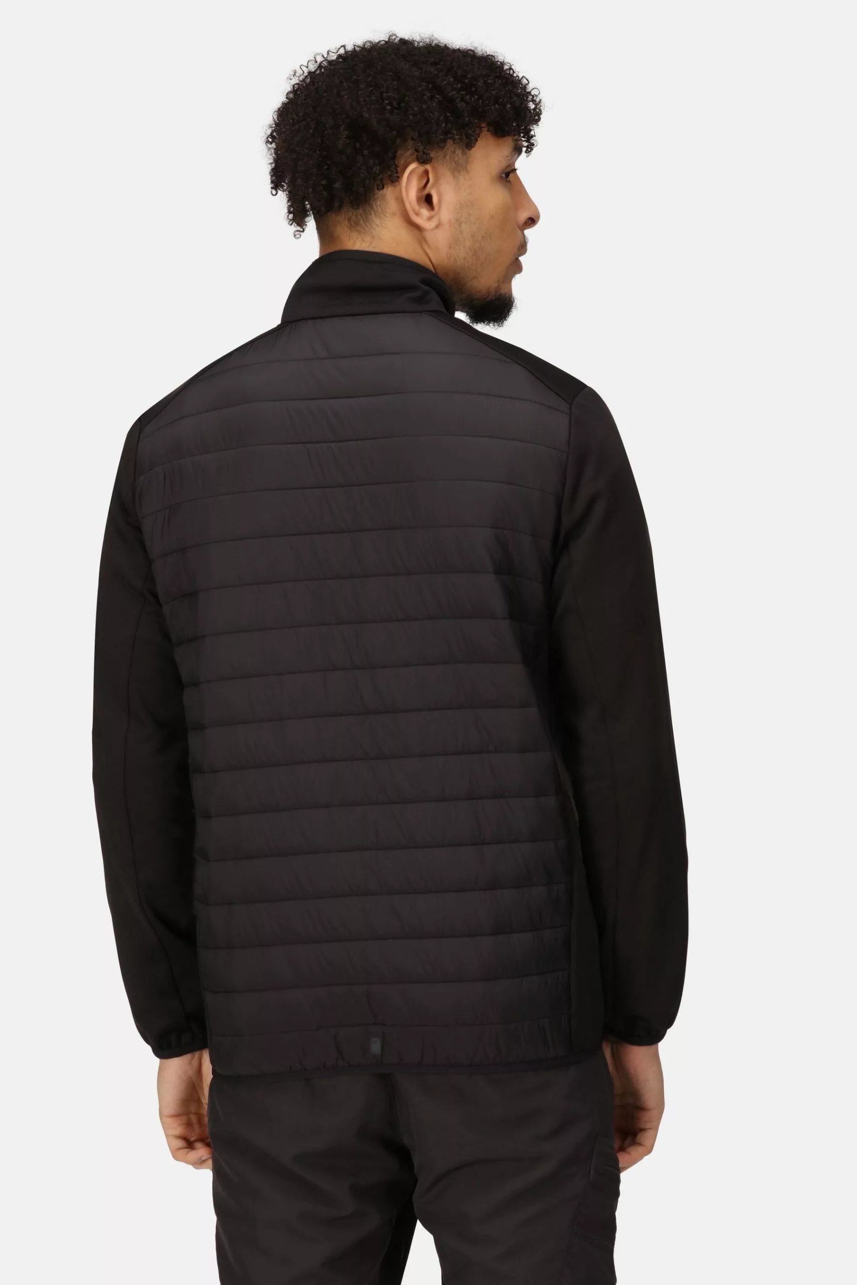 Regatta Clumber III Black Hybrid Jacket 4 Regatta Clumber III Black Hybrid Jacket - Image 2