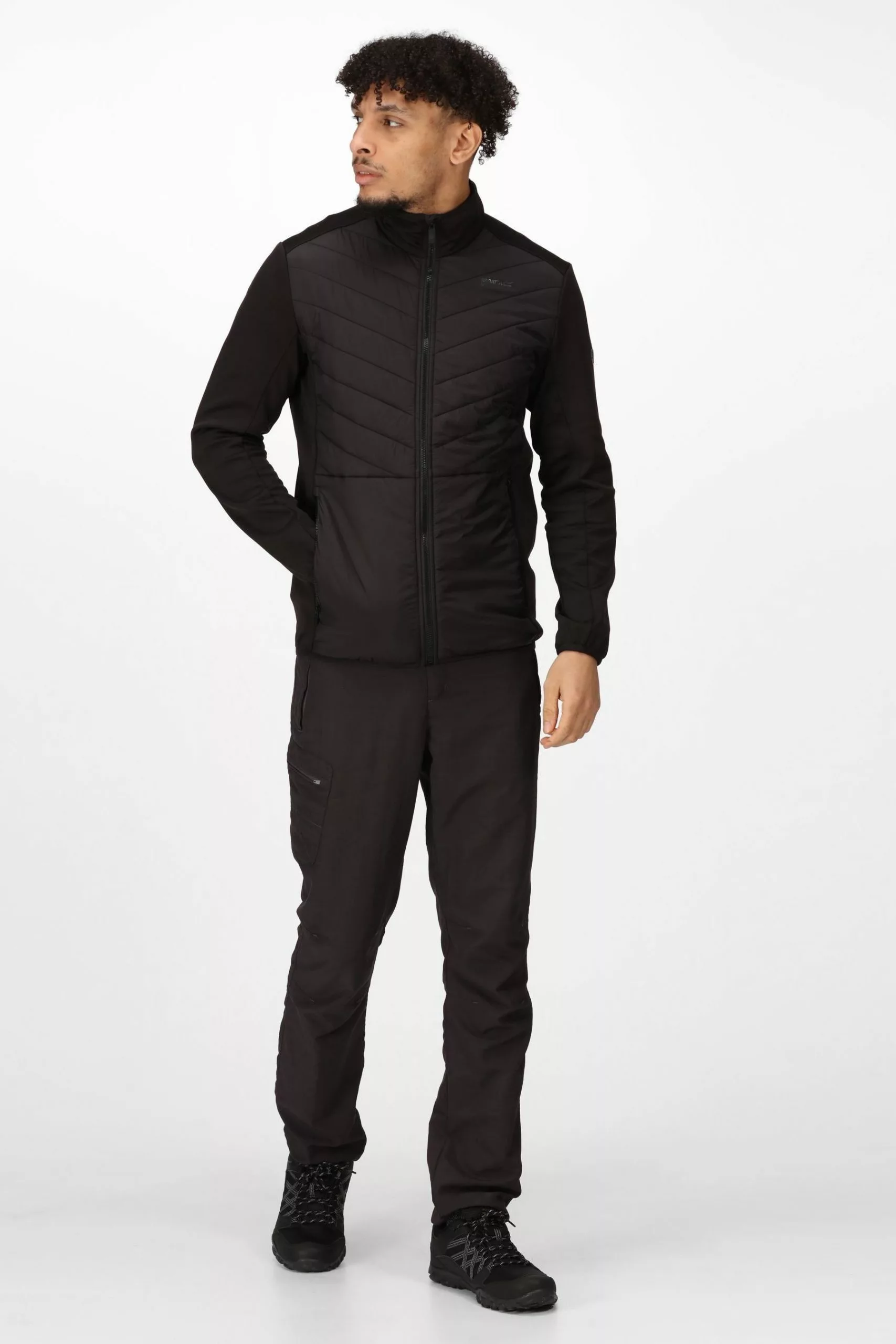 Regatta Clumber III Black Hybrid Jacket 5 Regatta Clumber III Black Hybrid Jacket - Image 3