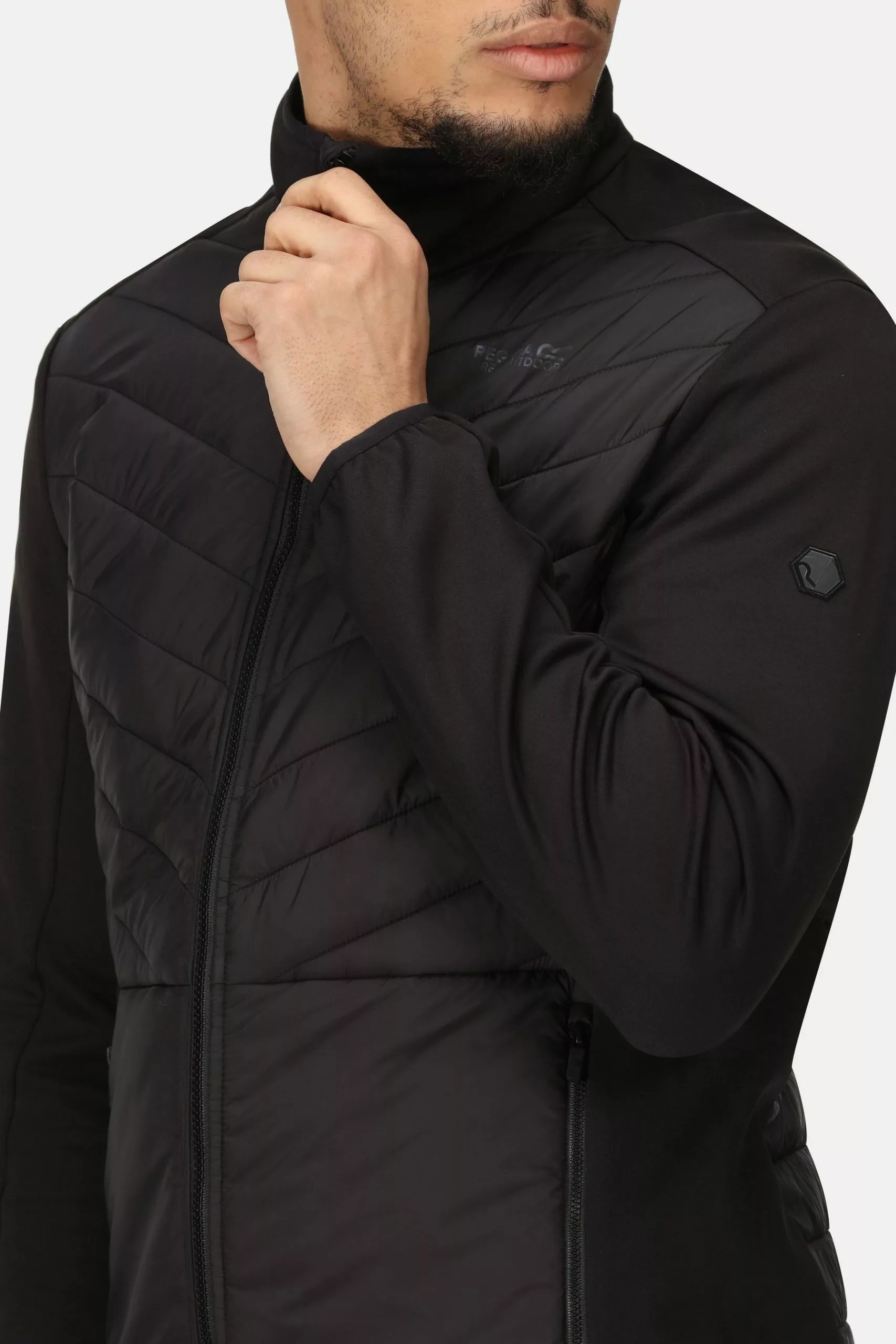 Regatta Clumber III Black Hybrid Jacket 6 Regatta Clumber III Black Hybrid Jacket - Image 4