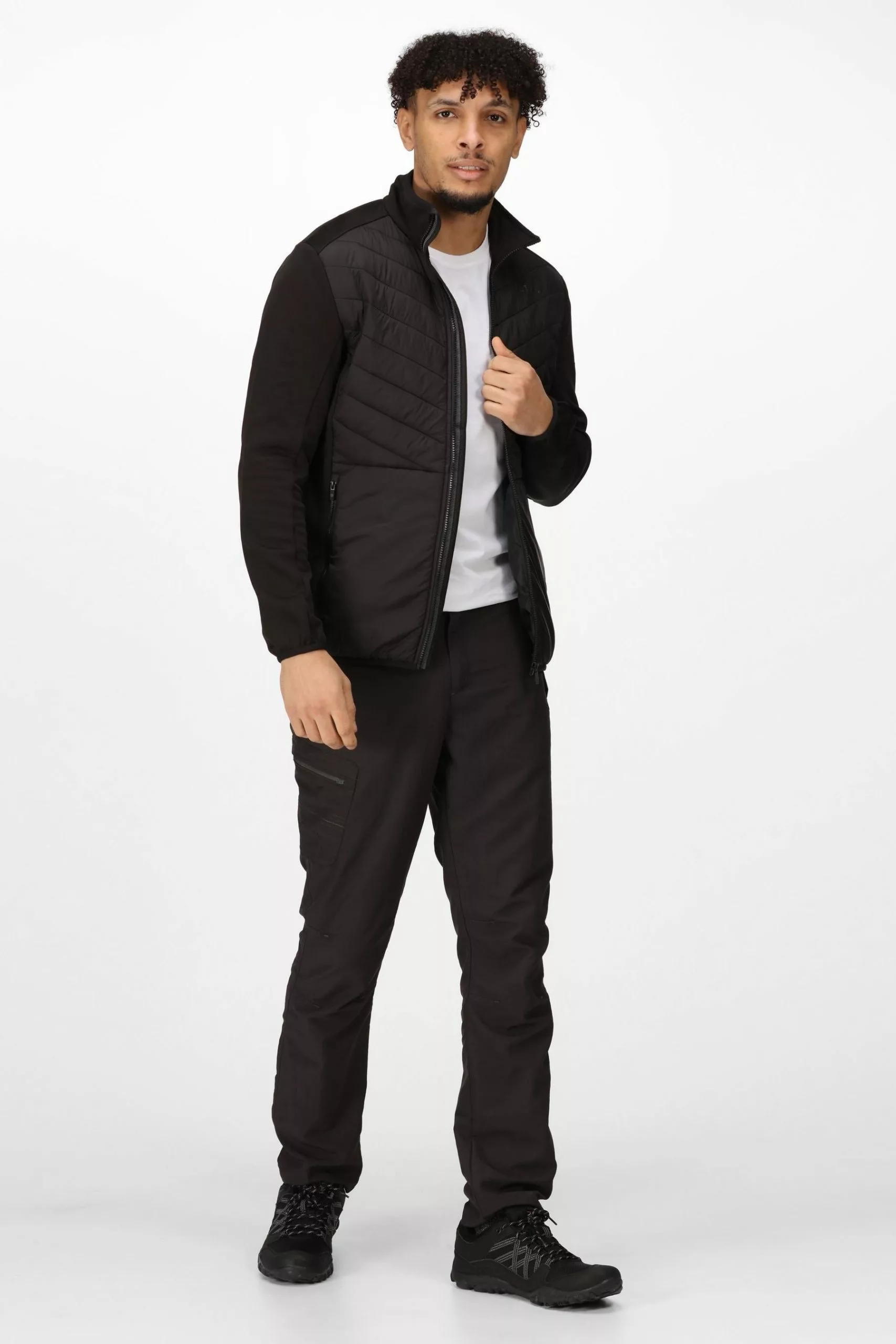 Regatta Clumber III Black Hybrid Jacket 7 Regatta Clumber III Black Hybrid Jacket - Image 5