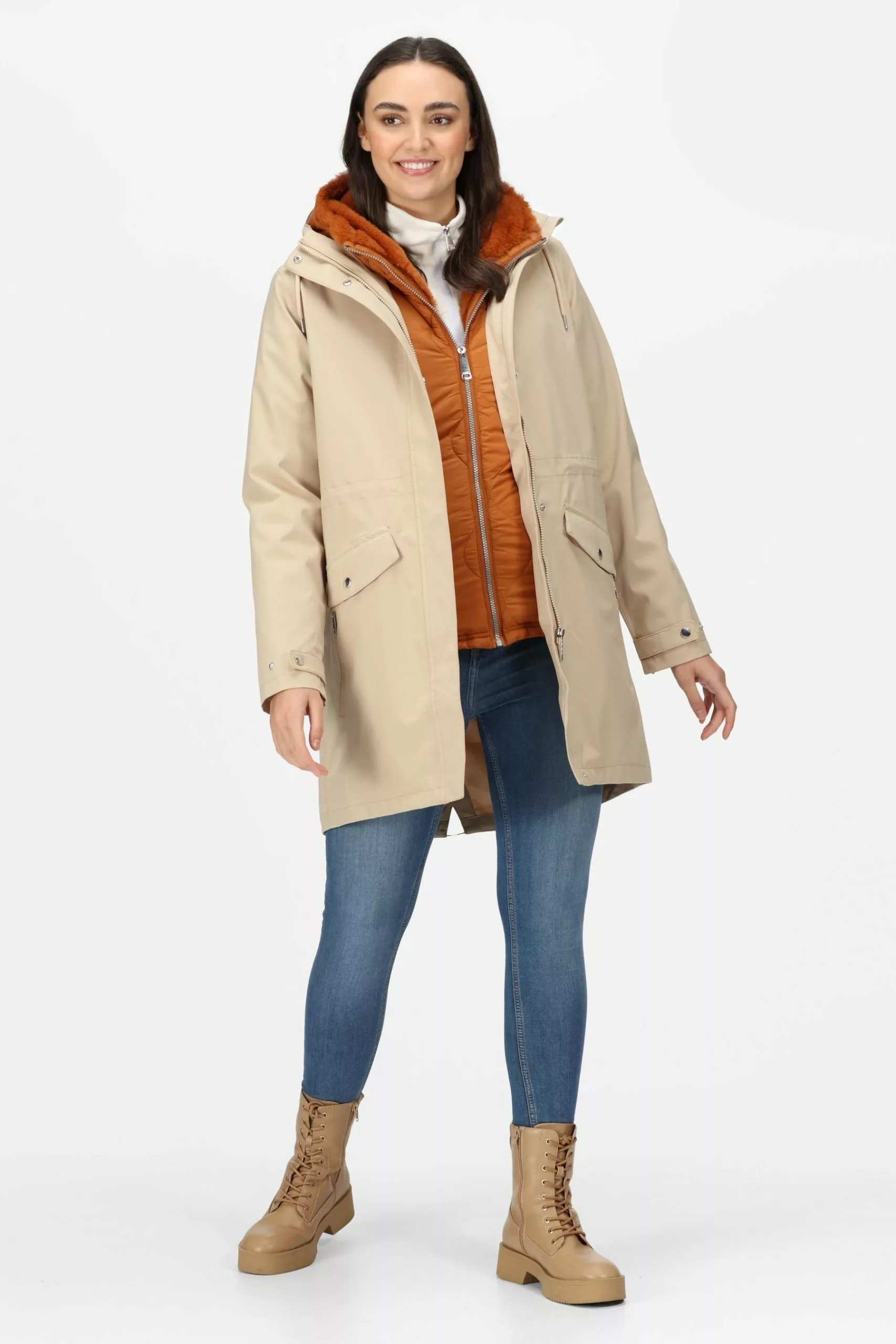 Regatta Giovanna Fletcher Brentley 3-In-1 Waterproof Insulated Jacket 6 Regatta Giovanna Fletcher Brentley 3-In-1 Waterproof Insulated Jacket - Image 4