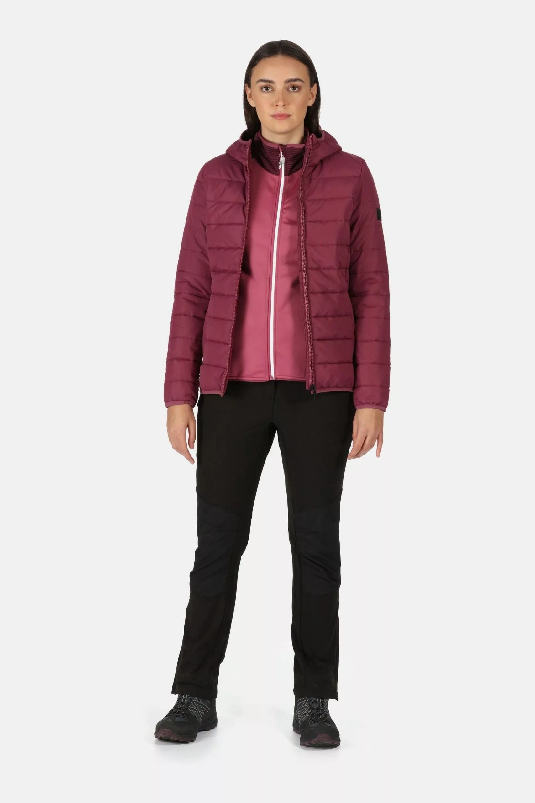 Regatta Womens Purple Helfa Lightweight Insulated Jacket 5 Regatta Womens Purple Helfa Lightweight Insulated Jacket - Image 3
