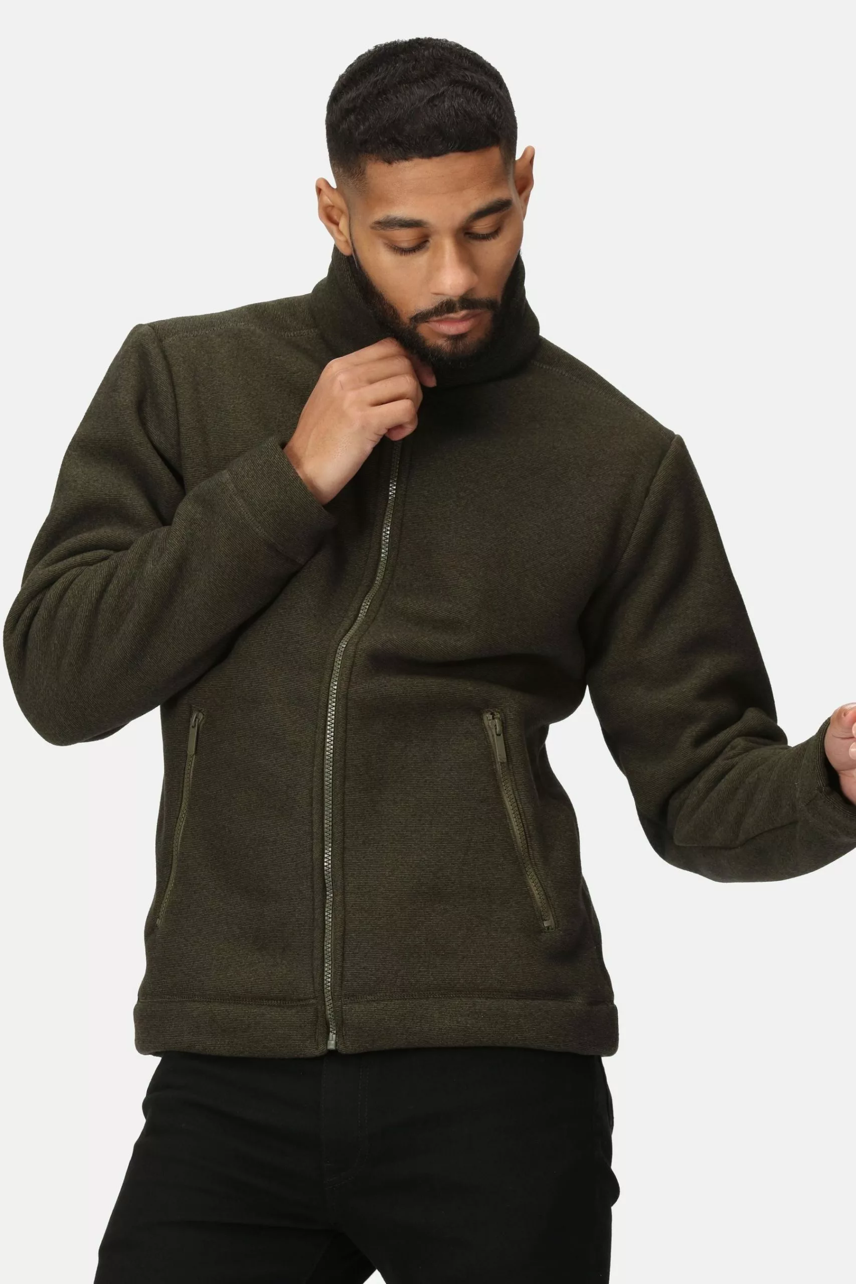 Regatta Green Garrian II Sherpa Full Zip Fleece 3 Regatta Green Garrian II Sherpa Full Zip Fleece