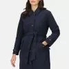 Regatta Blue Madalyn Waterproof Insulated Mac Jacket 2 Regatta Blue Madalyn Waterproof Insulated Mac Jacket -Regatta Shop C18173s