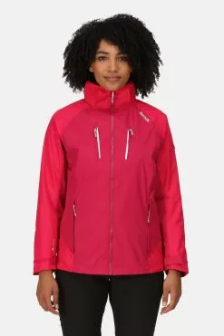 Regatta Womens Pink Calderdale IV Waterproof Jacket