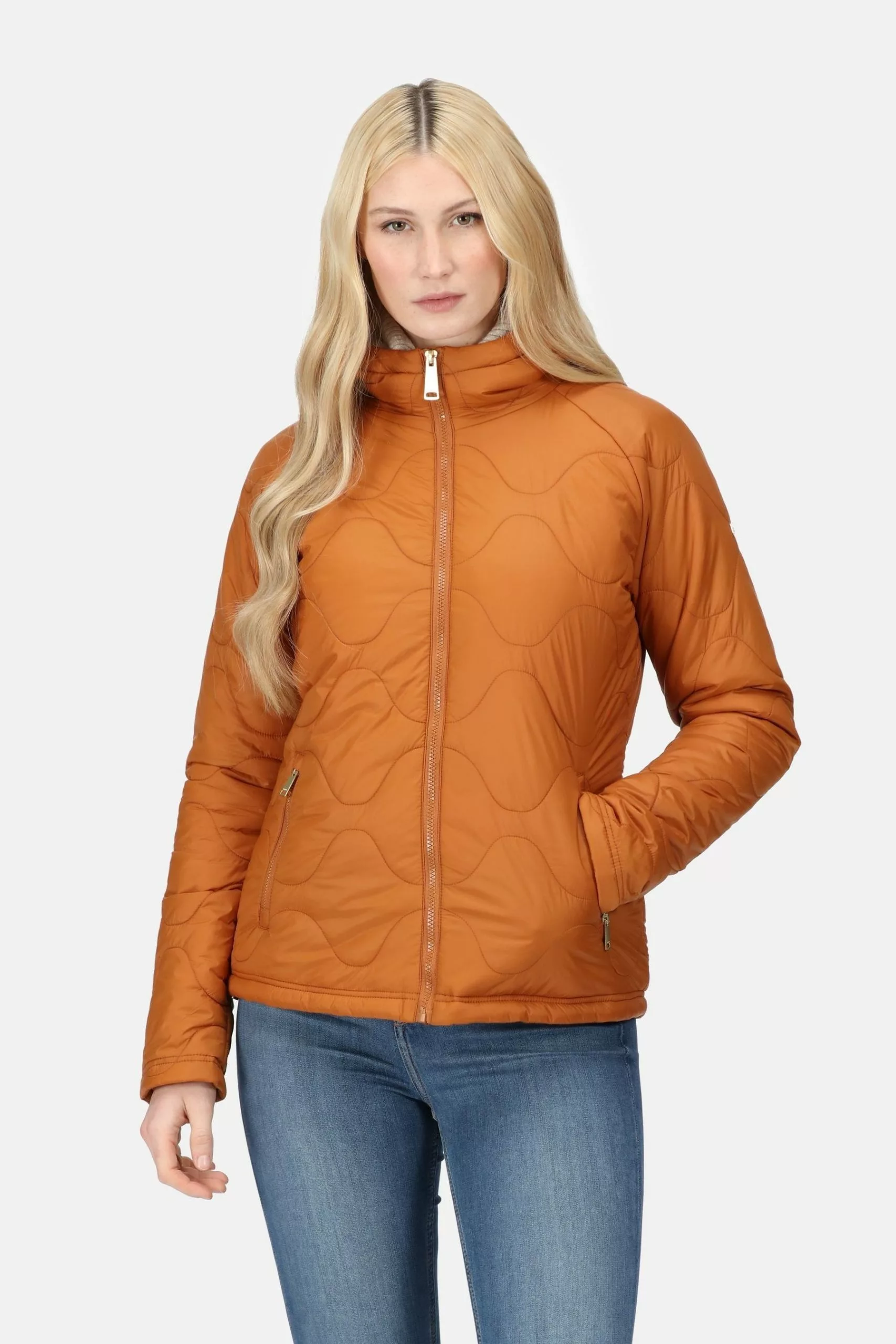 Regatta Ellerie Insulated Onion Quilt Brown Jacket 3 Regatta Ellerie Insulated Onion Quilt Brown Jacket