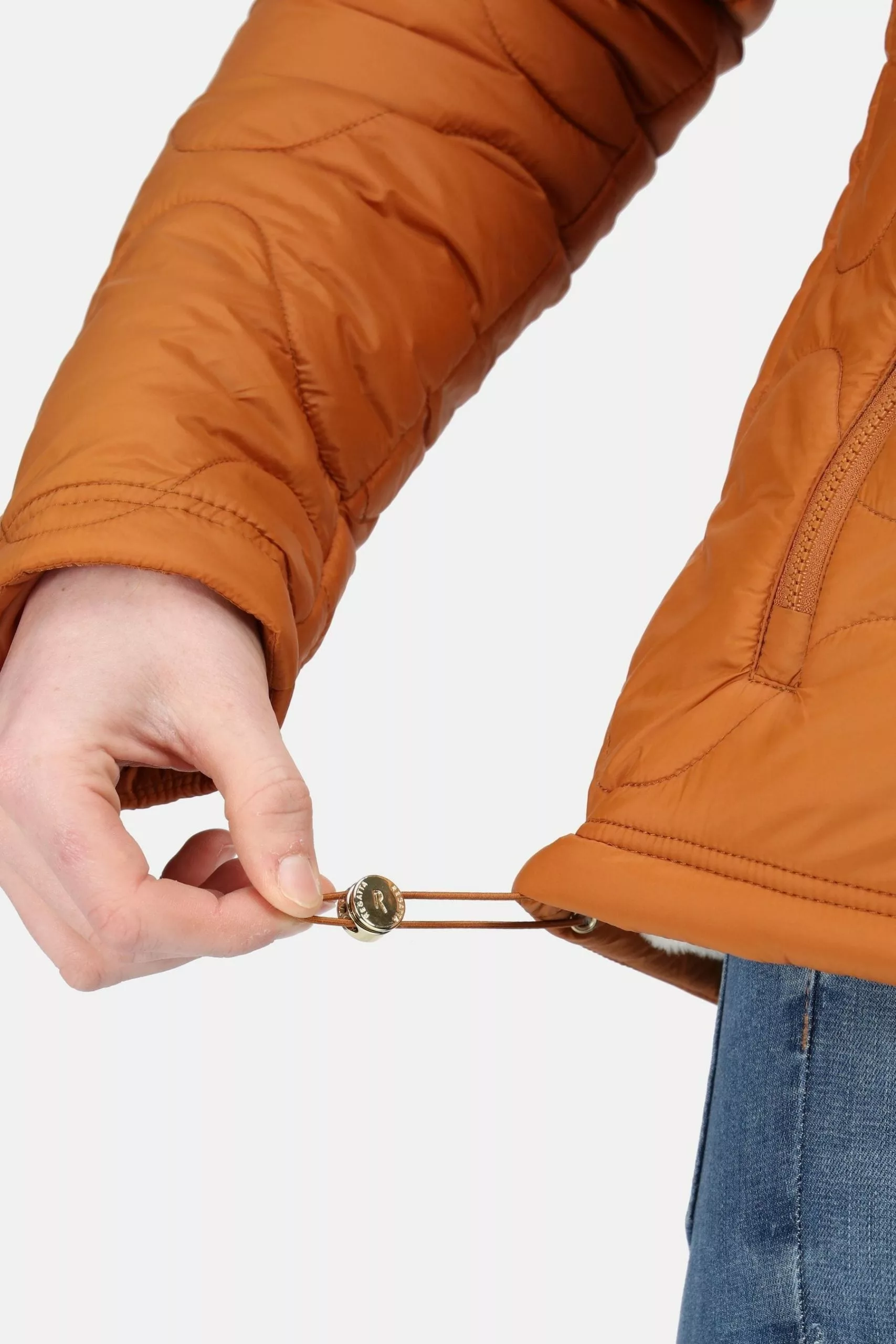 Regatta Ellerie Insulated Onion Quilt Brown Jacket 8 Regatta Ellerie Insulated Onion Quilt Brown Jacket - Image 6