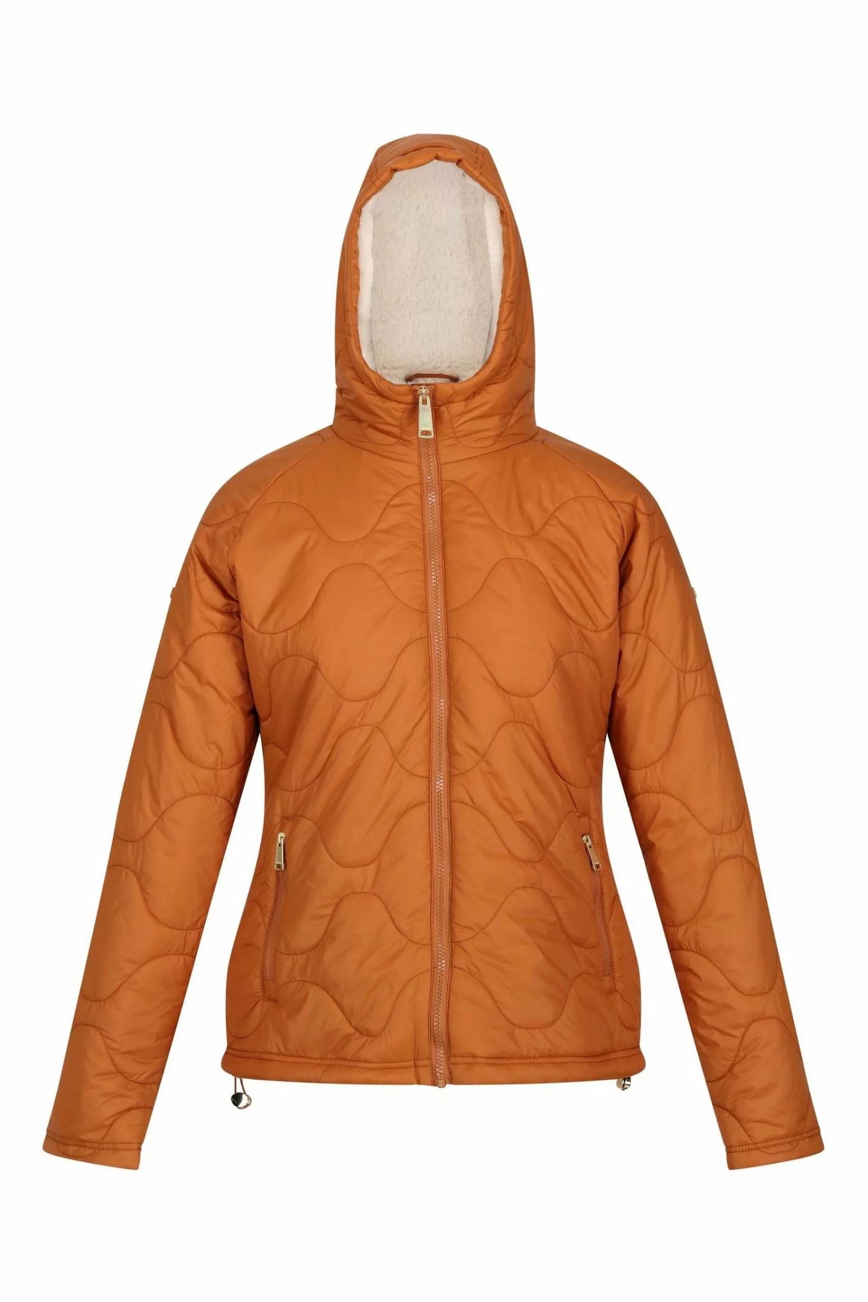 Regatta Ellerie Insulated Onion Quilt Brown Jacket 9 Regatta Ellerie Insulated Onion Quilt Brown Jacket - Image 7