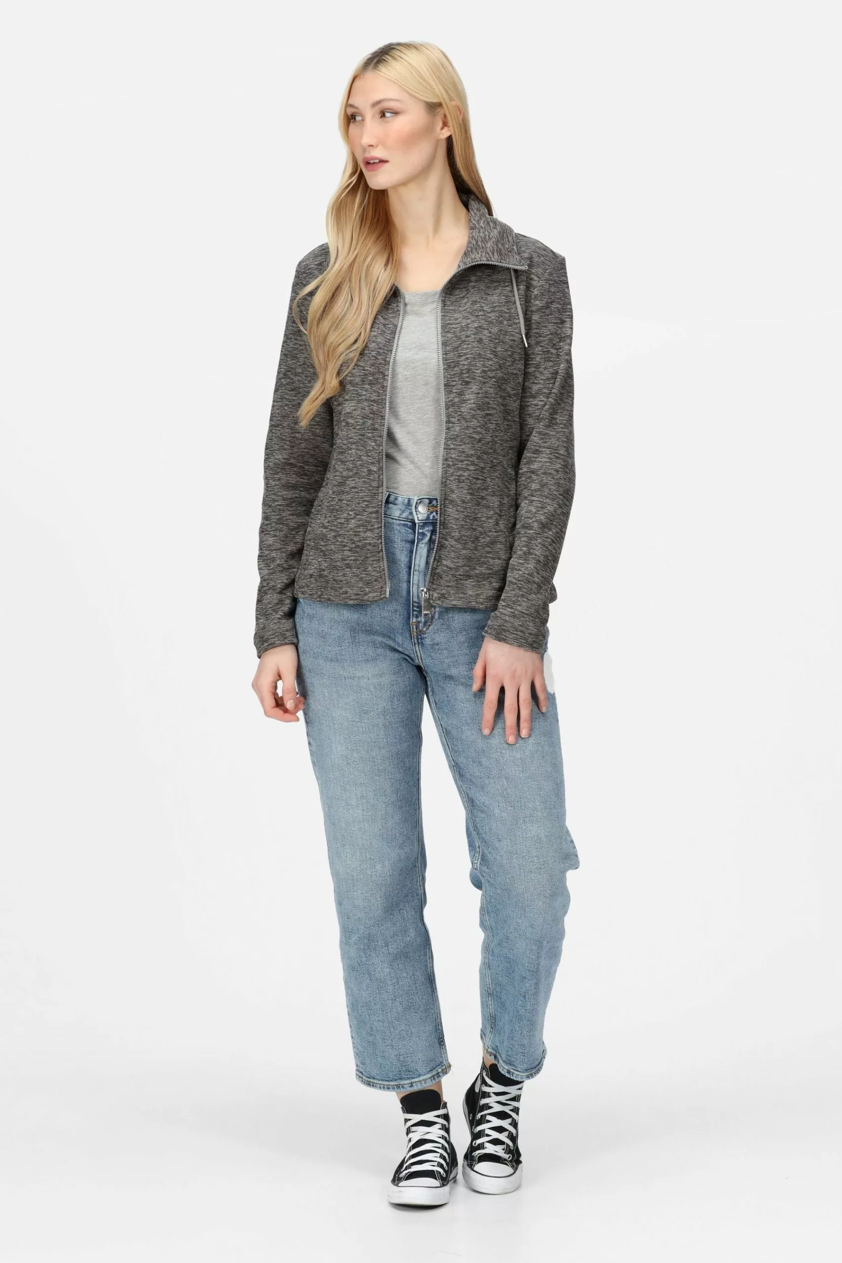 Regatta Grey Kizmit Full Zip Fleece 5 Regatta Grey Kizmit Full Zip Fleece - Image 3