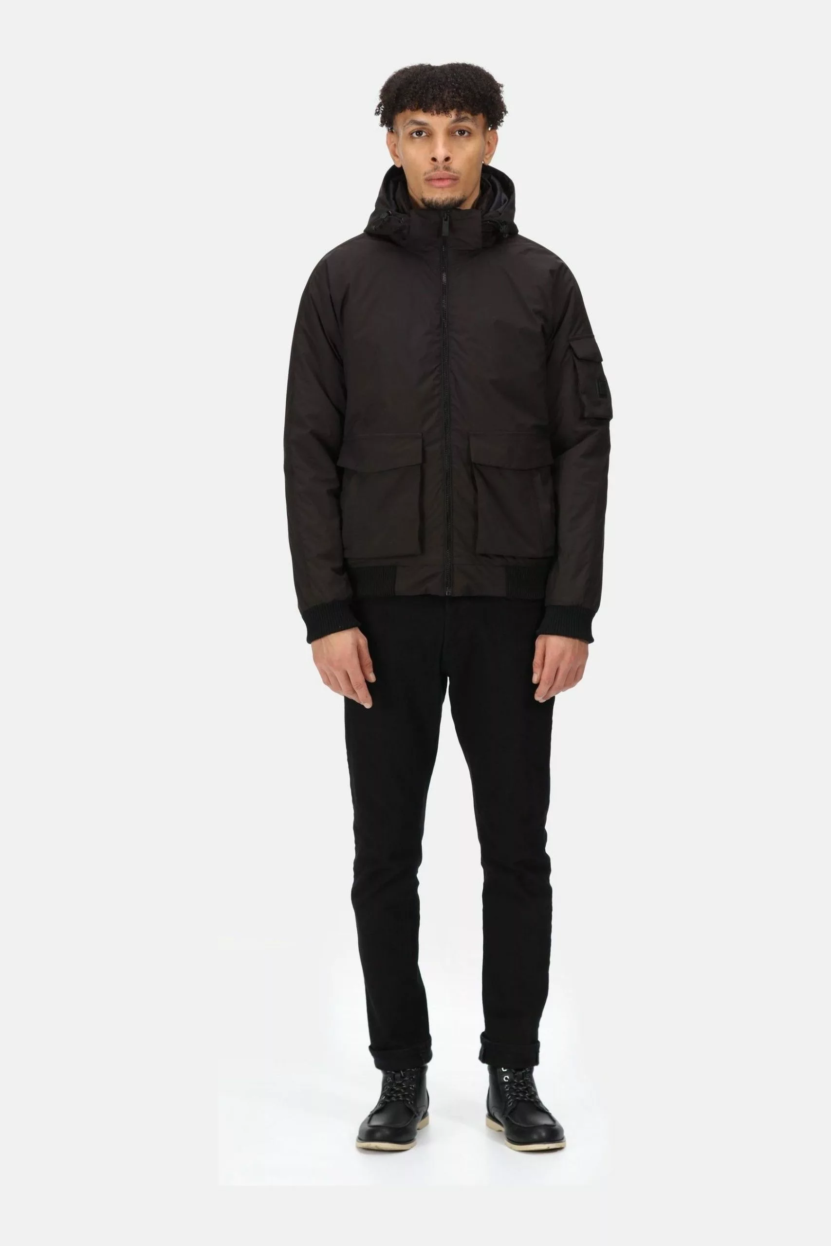 Regatta Fazian Waterproof Insulated Black Jacket 3 Regatta Fazian Waterproof Insulated Black Jacket