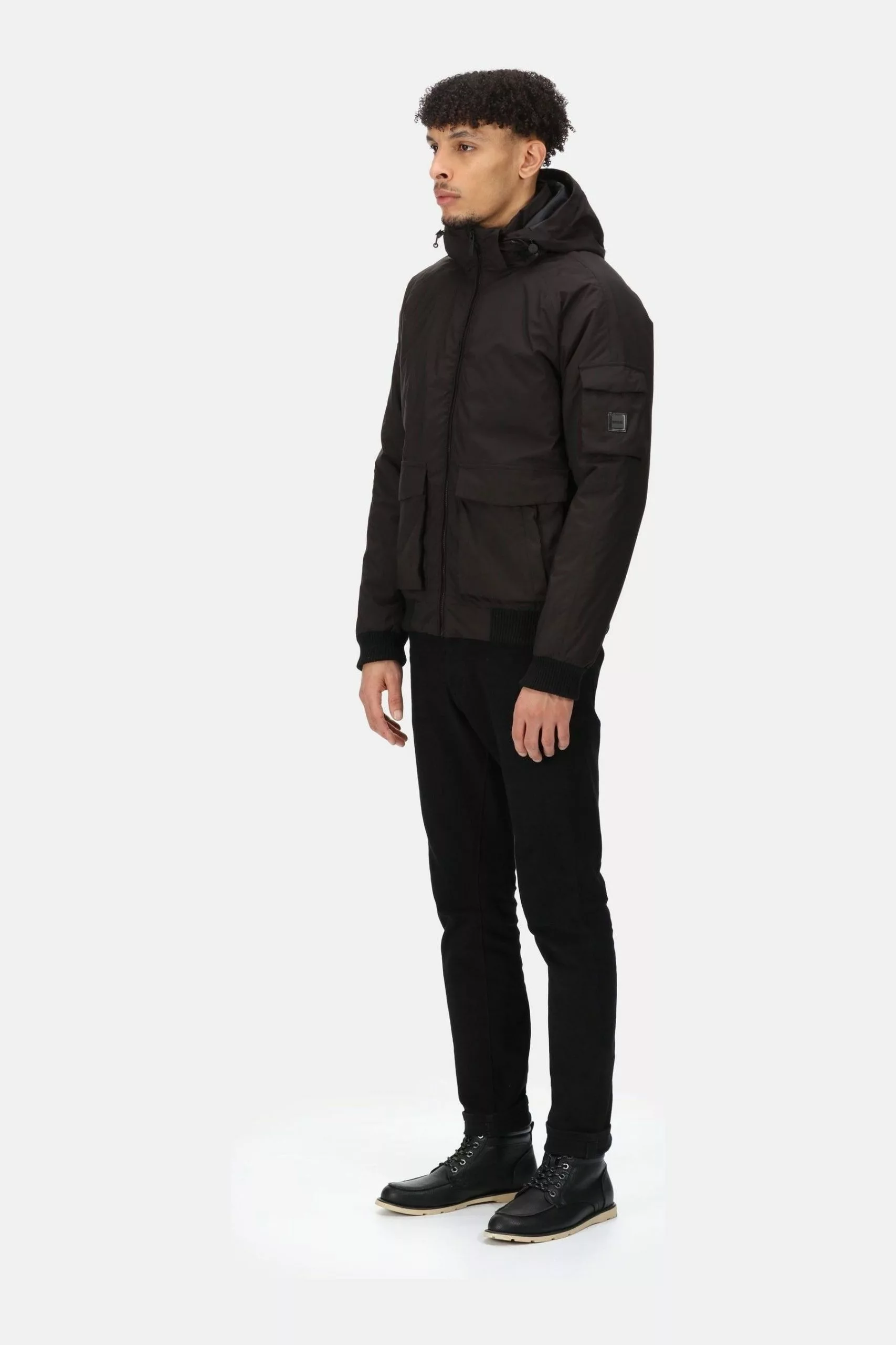Regatta Fazian Waterproof Insulated Black Jacket 6 Regatta Fazian Waterproof Insulated Black Jacket - Image 4