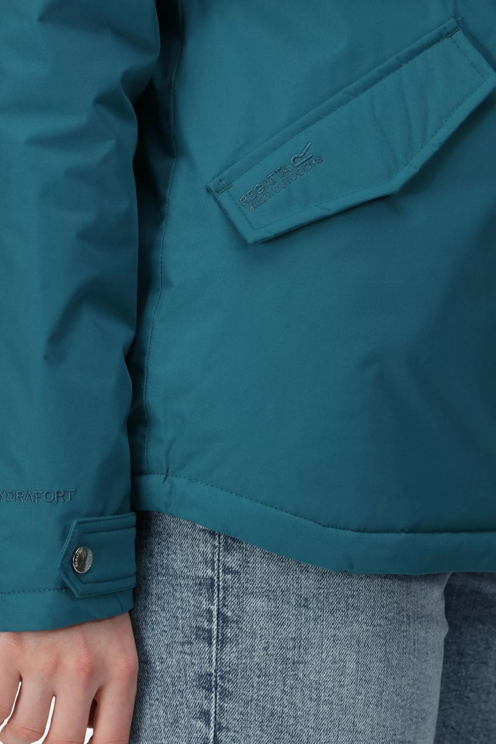 Regatta Blue Bria Waterproof Insulated Jacket 6 Regatta Blue Bria Waterproof Insulated Jacket - Image 4