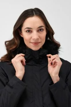 Regatta Myla Ii Black Waterproof Insulated Jacket -Regatta Shop C54745s5