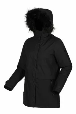 Regatta Myla Ii Black Waterproof Insulated Jacket -Regatta Shop C54745s7