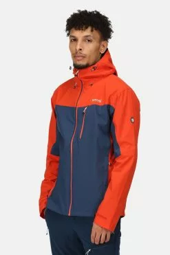 Regatta Blue Birchdale Waterproof Jacket -Regatta Shop C58268s
