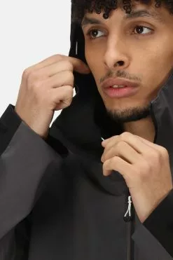 Regatta Highton Stretch III Waterproof Black Jacket 15 Regatta Highton Stretch III Waterproof Black Jacket -Regatta Shop C60676s4