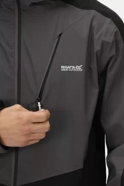 Regatta Highton Stretch III Waterproof Black Jacket 16 Regatta Highton Stretch III Waterproof Black Jacket -Regatta Shop C60676s5