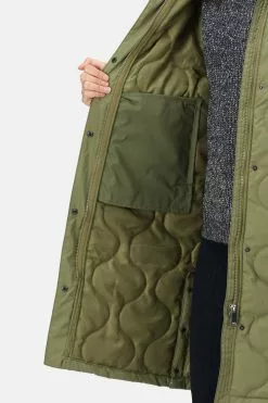 Regatta Blue Jovie Longline Insulated Onion Quilt Jacket -Regatta Shop C68931s6