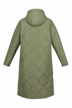 Regatta Blue Jovie Longline Insulated Onion Quilt Jacket -Regatta Shop C68931s9