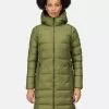 Regatta Green Pandia Ii Longline Insulated Padded Jacket 2 Regatta Green Pandia Ii Longline Insulated Padded Jacket -Regatta Shop C72227s