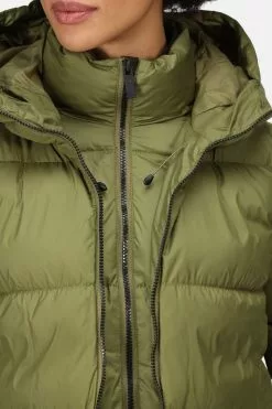 Regatta Green Pandia Ii Longline Insulated Padded Jacket -Regatta Shop C72227s4