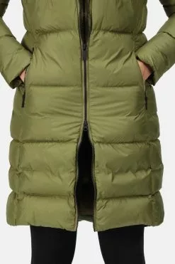 Regatta Green Pandia Ii Longline Insulated Padded Jacket -Regatta Shop C72227s5