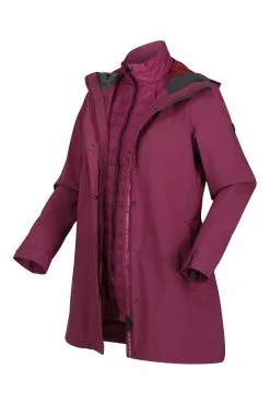 Regatta Purple Denbury III Waterproof Insulated Jacket -Regatta Shop C79138s9