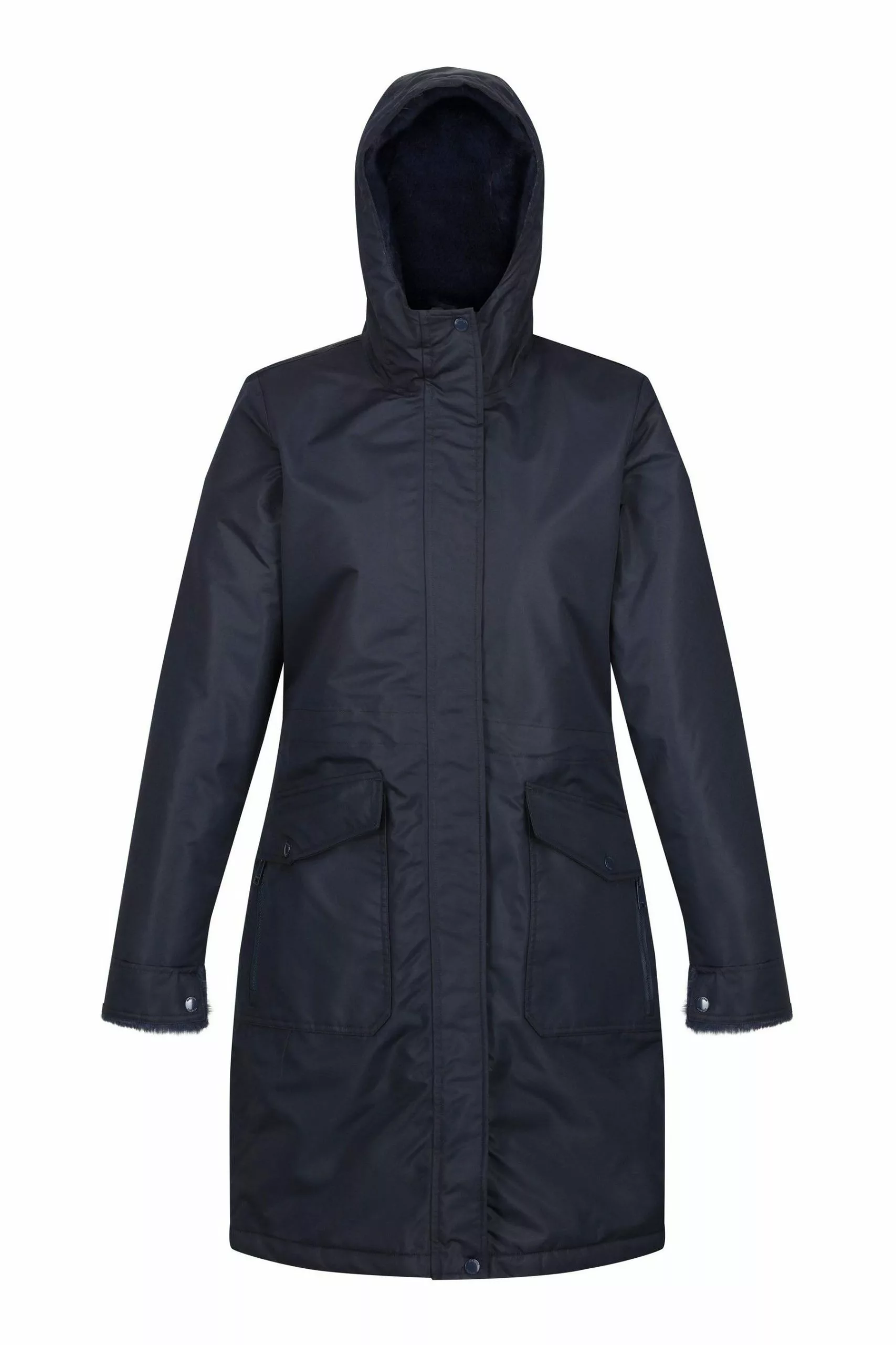 Regatta Romine Longline Waterproof Insulated Black Jacket 9 Regatta Romine Longline Waterproof Insulated Black Jacket - Image 7