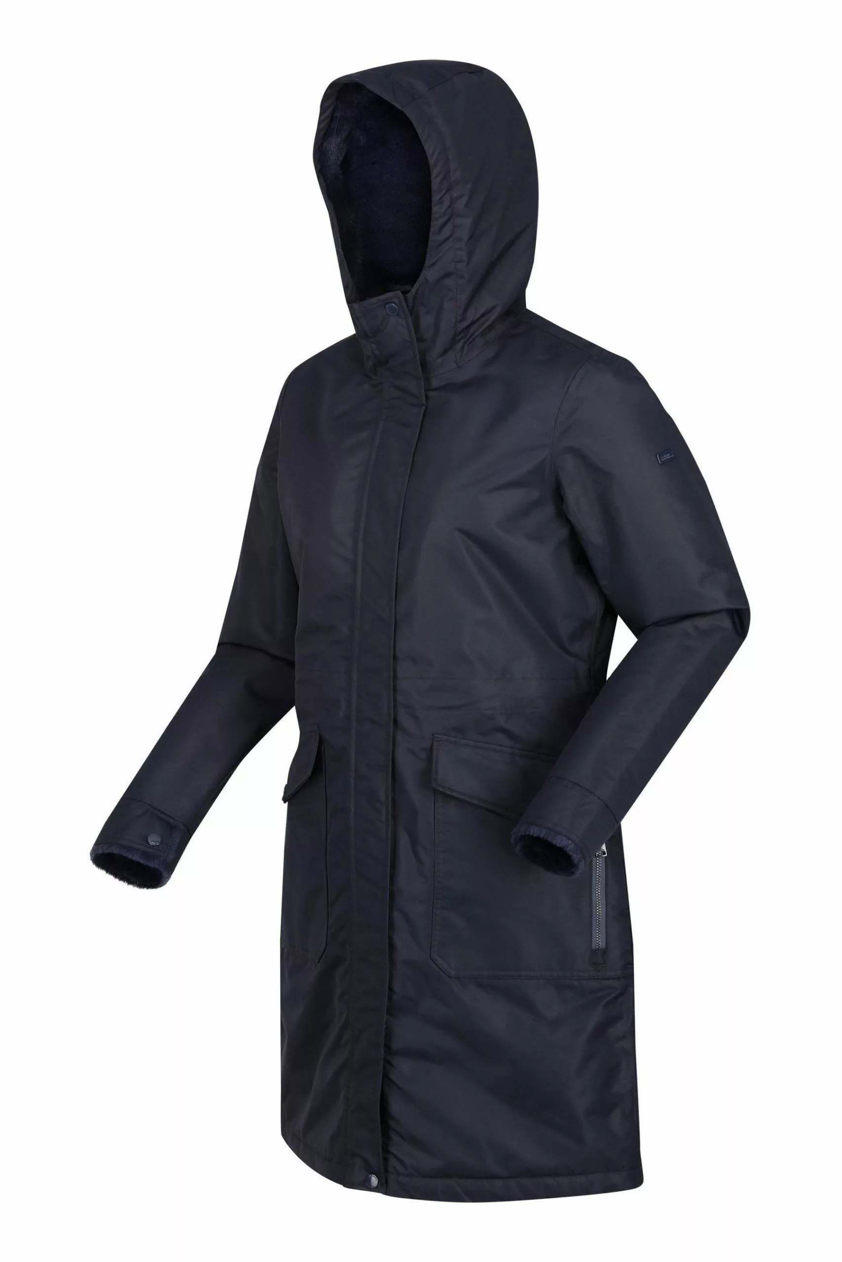Regatta Romine Longline Waterproof Insulated Black Jacket 11 Regatta Romine Longline Waterproof Insulated Black Jacket - Image 9