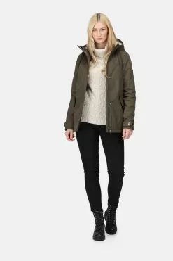 Regatta Green Bria Waterproof Insulated Jacket -Regatta Shop C94575s3