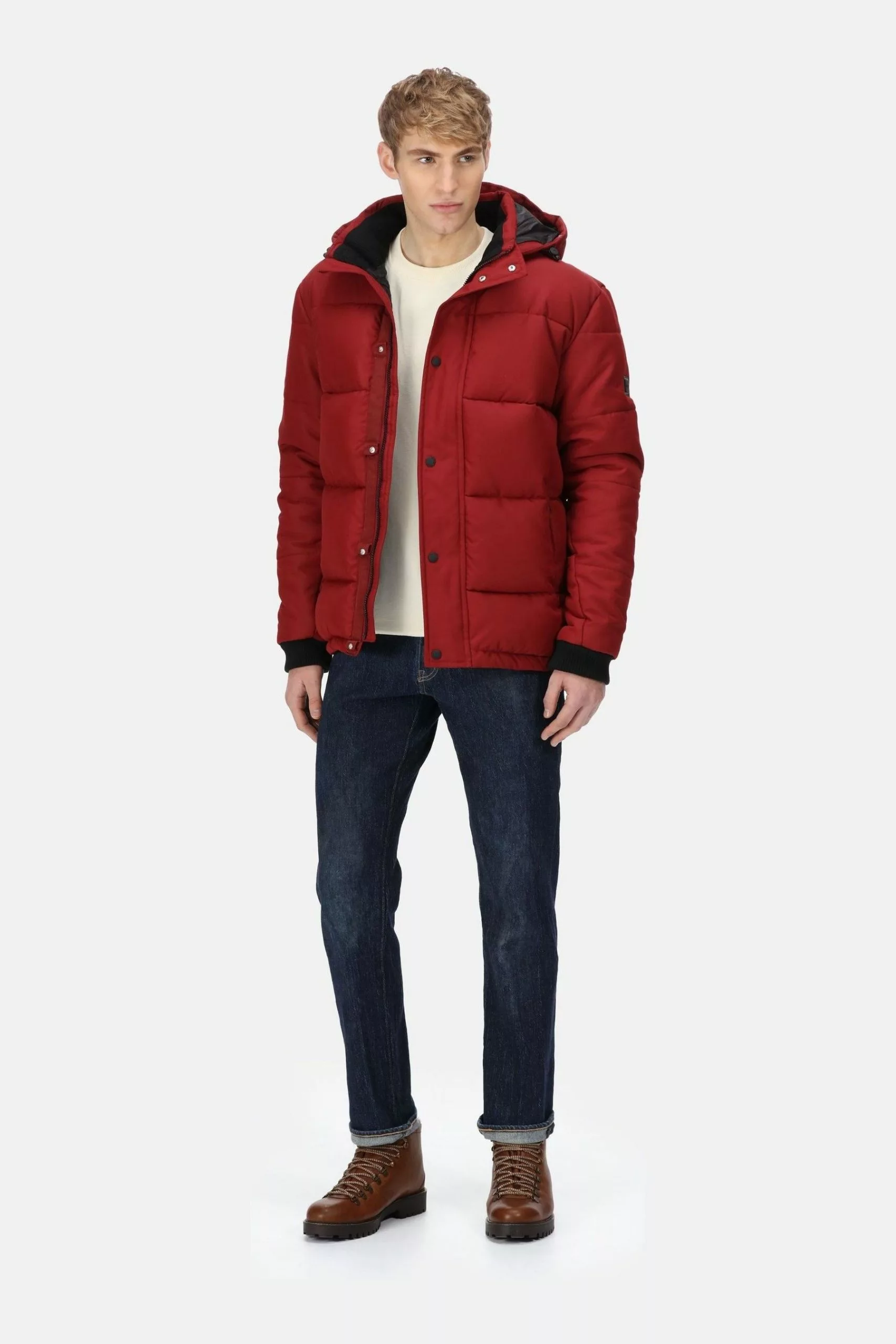 Regatta Red Farren Insulated Padded Jacket 5 Regatta Red Farren Insulated Padded Jacket - Image 3