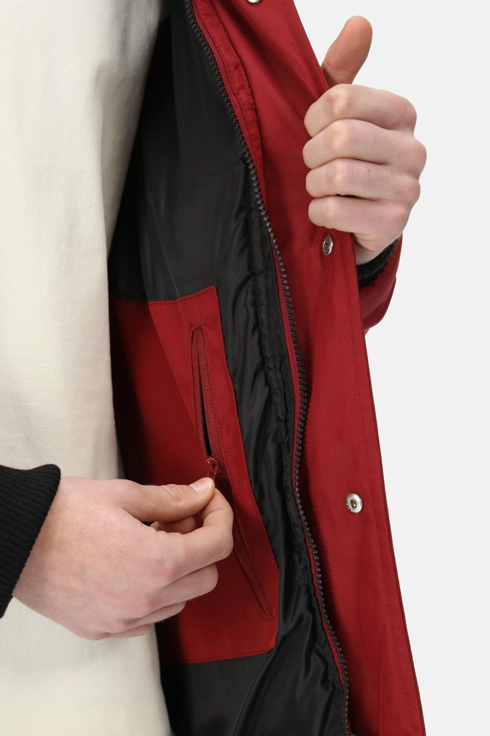 Regatta Red Farren Insulated Padded Jacket 6 Regatta Red Farren Insulated Padded Jacket - Image 4