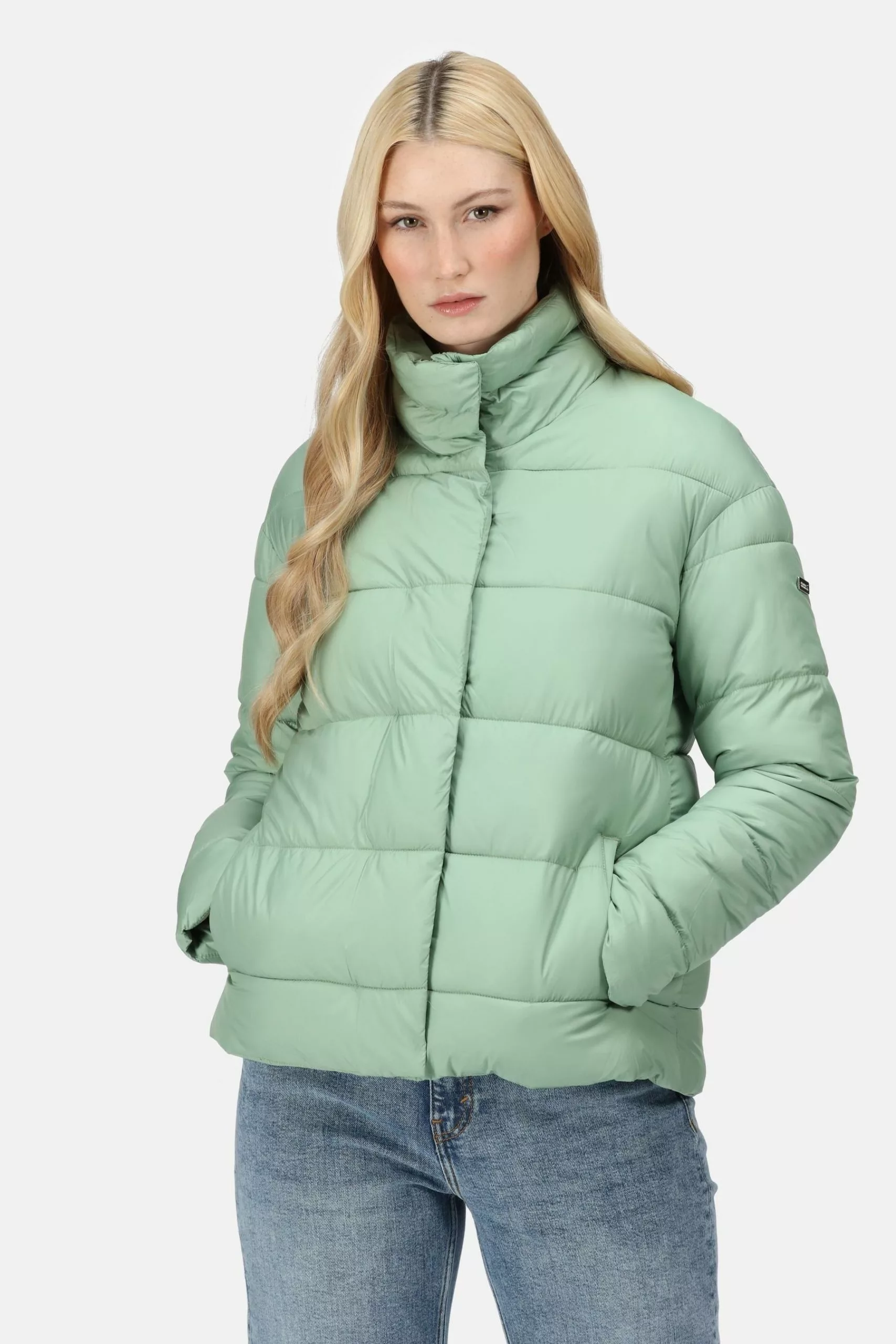 Regatta Green Raegan Insulated Padded Jacket 3 Regatta Green Raegan Insulated Padded Jacket
