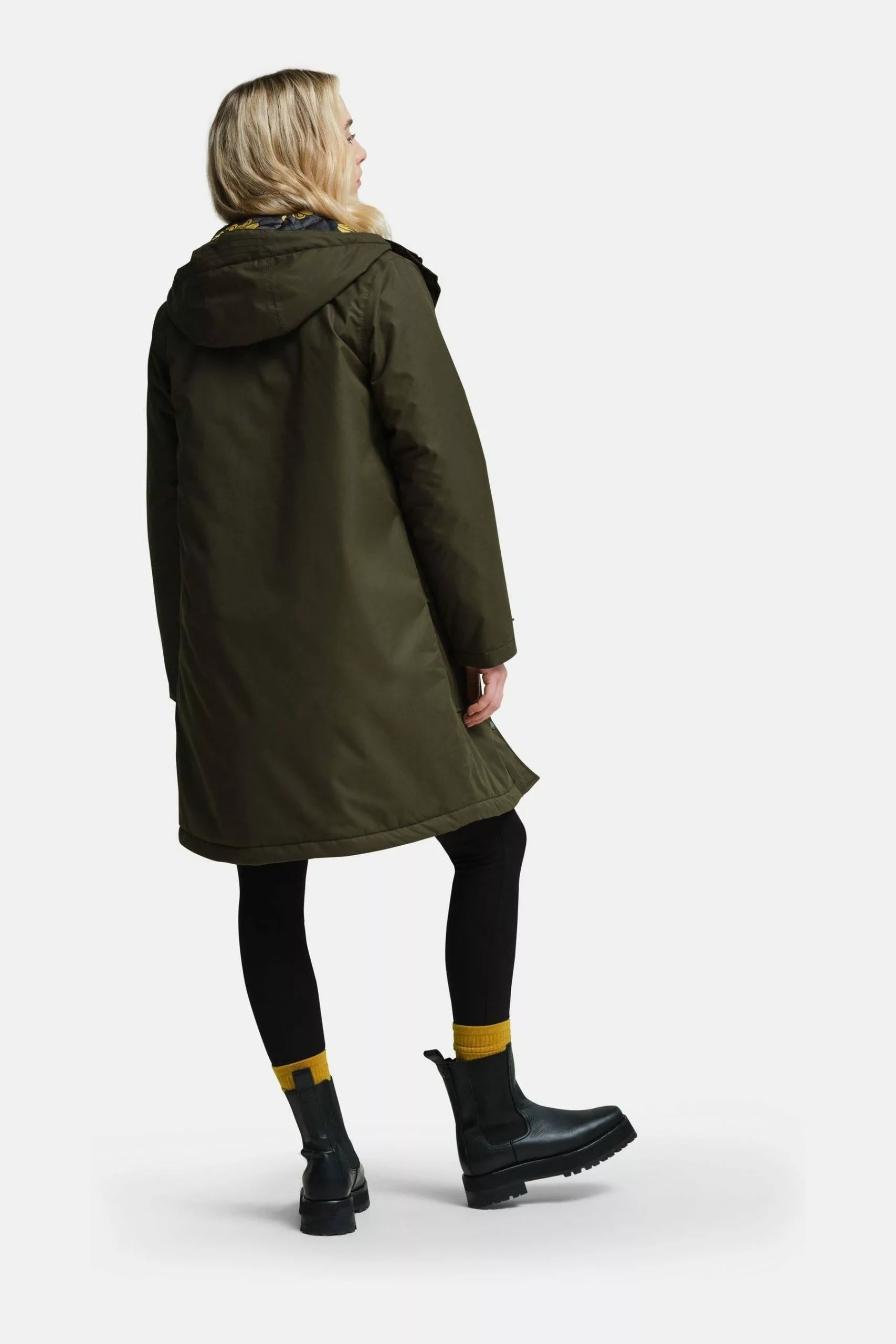 Regatta Natural Orla Kiely Waterproof Longline Parka 4 Regatta Natural Orla Kiely Waterproof Longline Parka - Image 2