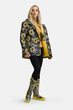 Regatta Natural Orla Kiely Waterproof Rain Mac Jacket