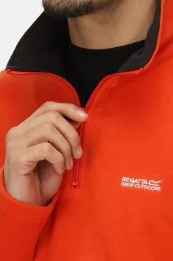 Regatta Orange Thompson Half Zip Fleece -Regatta Shop D03982s4