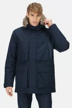 Regatta Blue Volter Heated Waterproof Parka Jacket