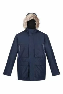 Regatta Blue Volter Heated Waterproof Parka Jacket -Regatta Shop D04002s7