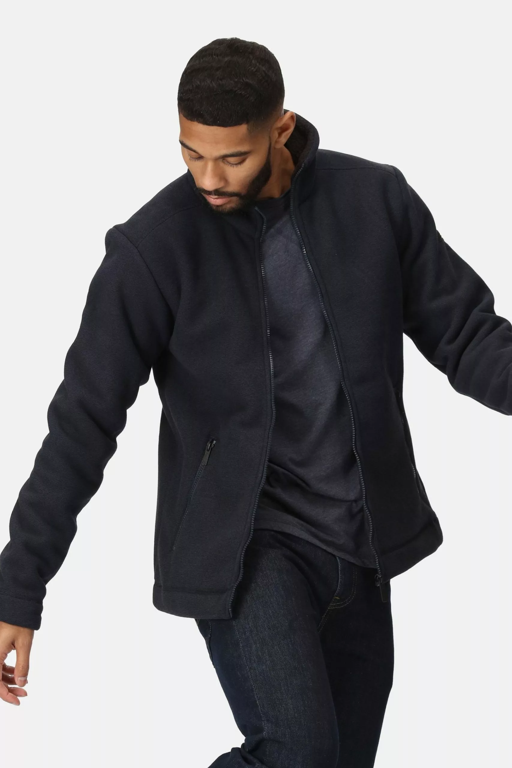 Regatta Blue Garrian II Sherpa Full Zip Fleece 3 Regatta Blue Garrian II Sherpa Full Zip Fleece