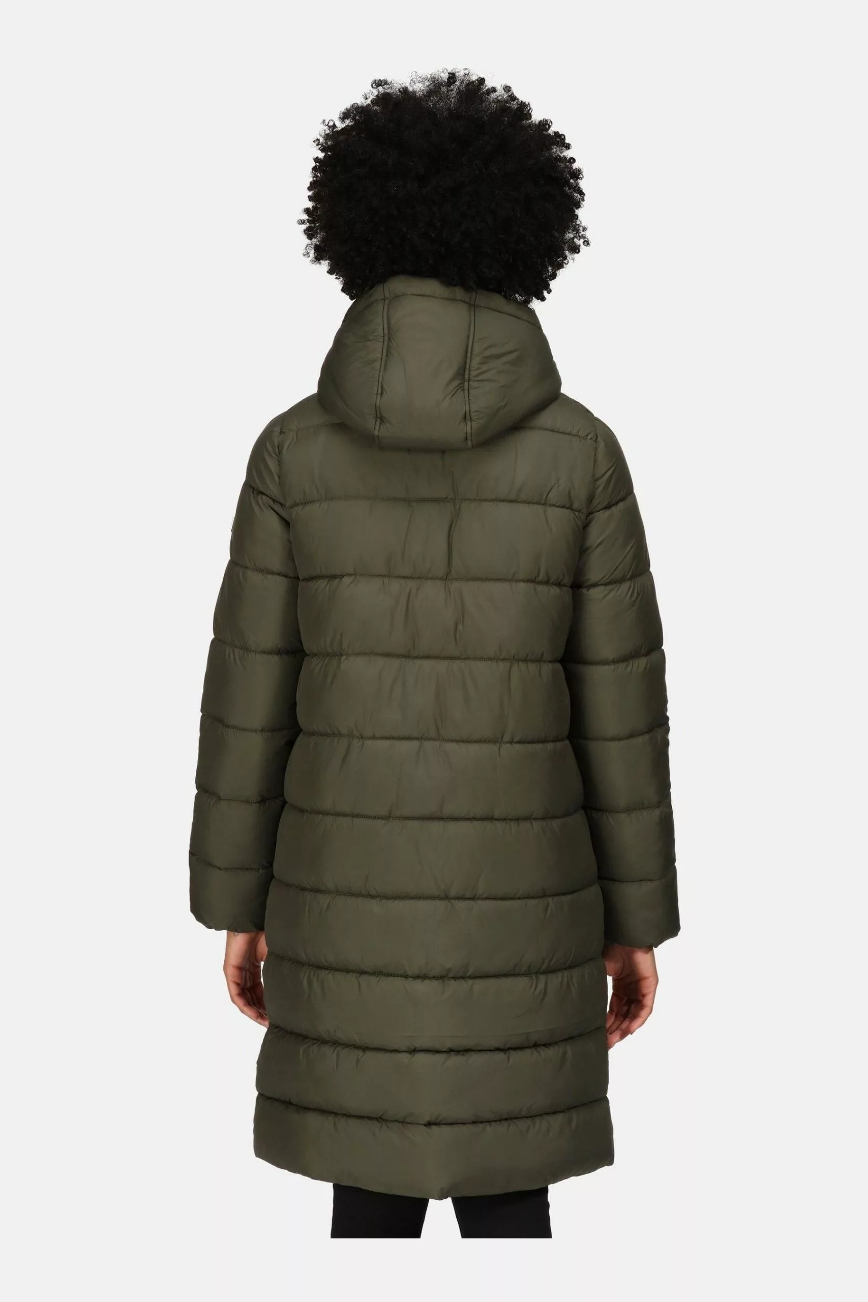 Regatta Green Bodie Longline Duvet Puffer Jacket 5 Regatta Green Bodie Longline Duvet Puffer Jacket - Image 3