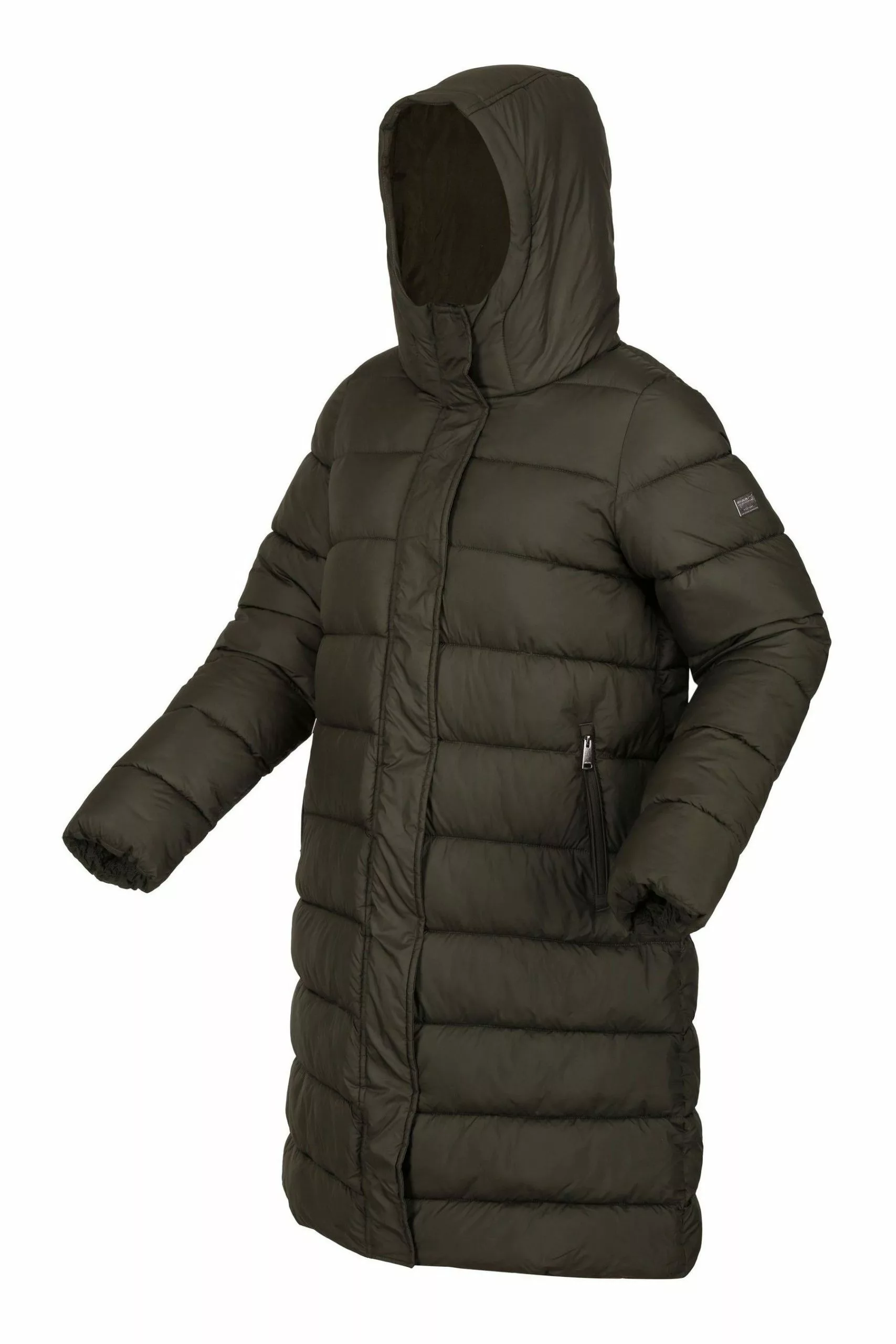 Regatta Green Bodie Longline Duvet Puffer Jacket 9 Regatta Green Bodie Longline Duvet Puffer Jacket - Image 7