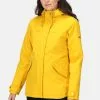 Regatta Bria Yellow Waterproof Insulated Jacket -Regatta Shop D04462s