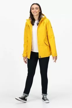 Regatta Bria Yellow Waterproof Insulated Jacket -Regatta Shop D04462s3