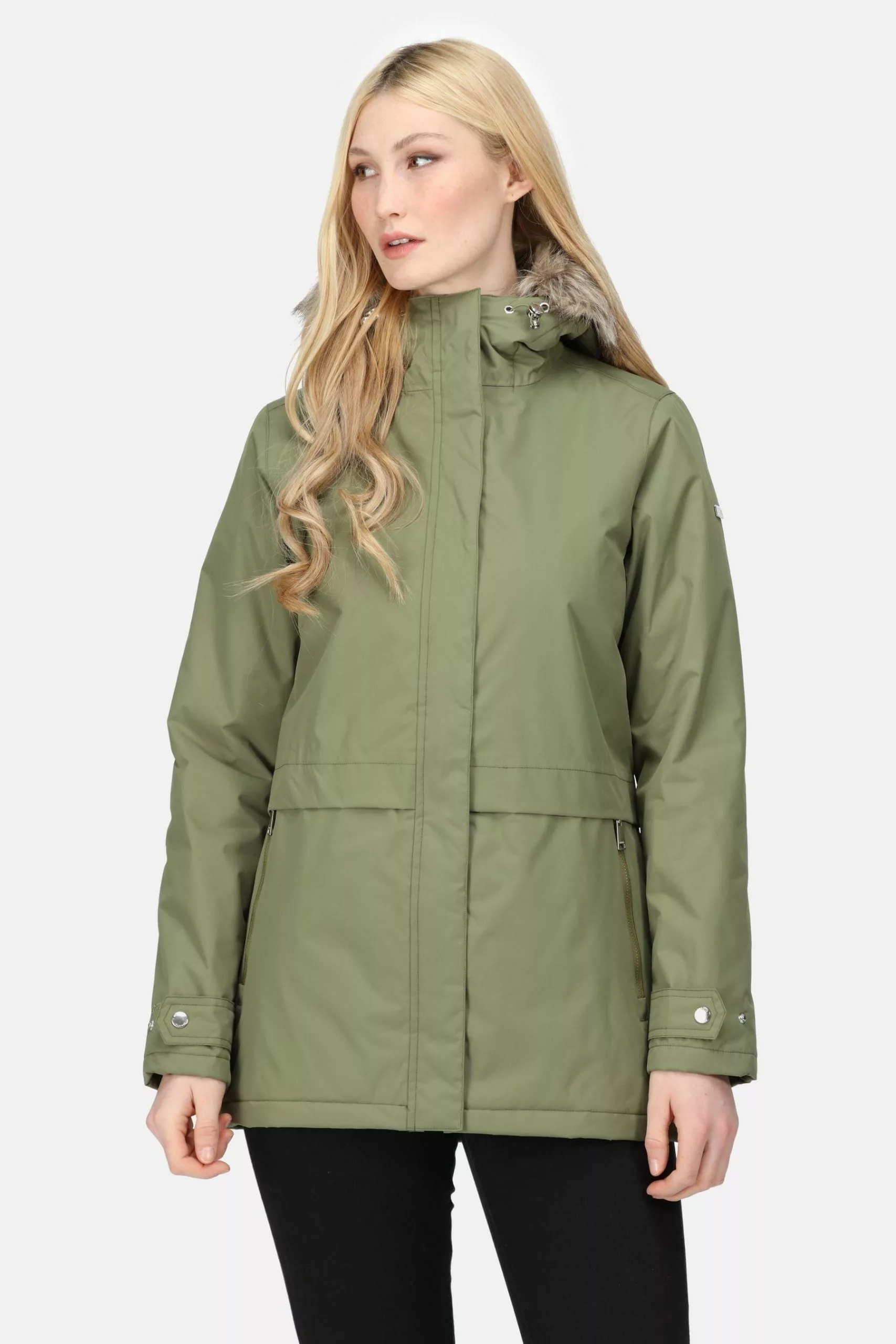 Regatta Green Myla Ii Waterproof Insulated Jacket 3 Regatta Green Myla Ii Waterproof Insulated Jacket