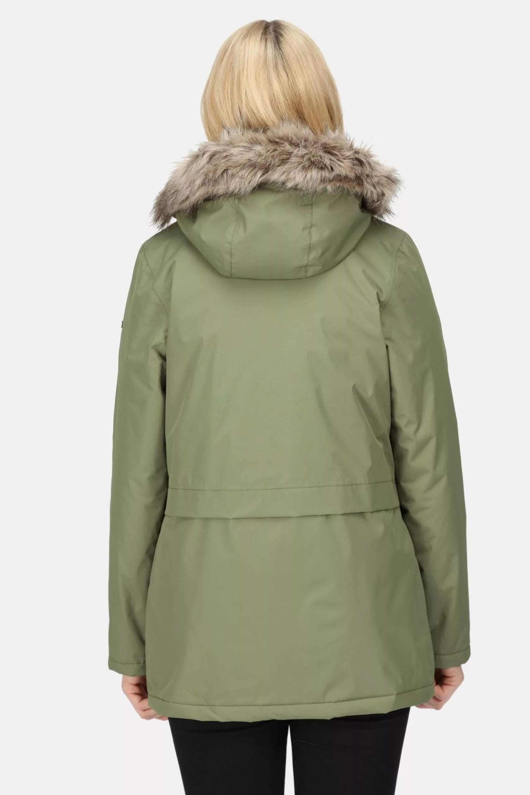 Regatta Green Myla Ii Waterproof Insulated Jacket 4 Regatta Green Myla Ii Waterproof Insulated Jacket - Image 2