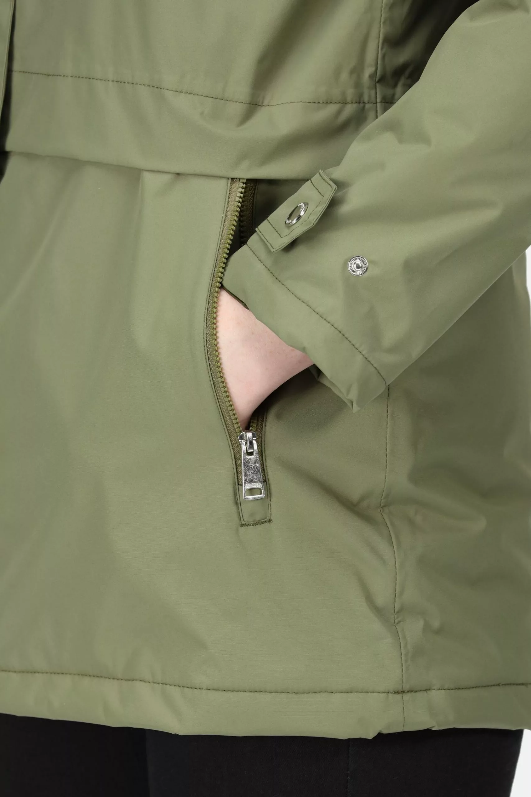 Regatta Green Myla Ii Waterproof Insulated Jacket 6 Regatta Green Myla Ii Waterproof Insulated Jacket - Image 4